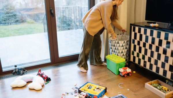 preparing for house cleaners 